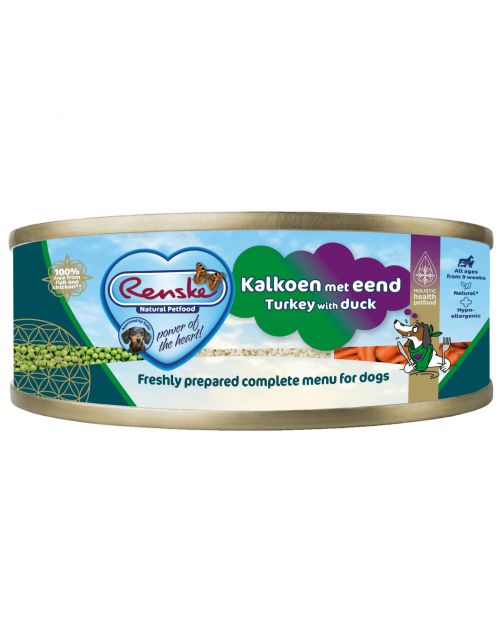 Renske Vers Kalkoen met Eend - Blik 95 gram